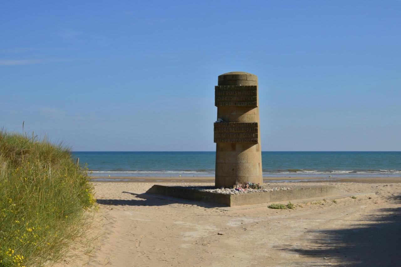 La Courette, Maison Avec Cour Proche Plage Graye-sur-Mer 외부 사진